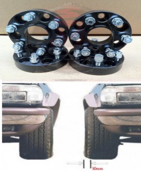 Separadores de ruedas Snake 3cm Doble fijacion Renault Alaskan